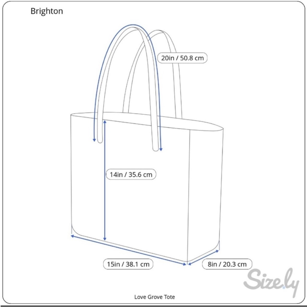 NWT Brighton Love Groove II tote - Picture 6 of 6